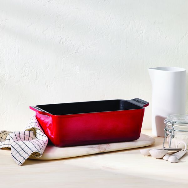 St&oslash;bejern br&oslash;dform 23 cm, cerise, Le Creuset