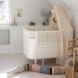 Sebra sengen Baby & Jr., classic white, Sebra