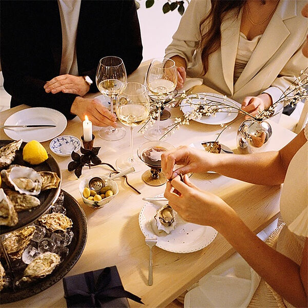 Hvid Riflet Helblonde Tallerken &Oslash; 17 cm, Royal Copenhagen