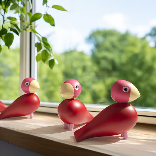 Flora Year Bird 2024, pink Flora Year Bird 2024, pink, Kay Bojesen Denmark