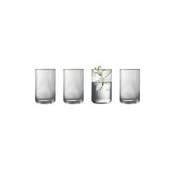 Palermo Gold highball glas 4 stk., Lyngby Glas
