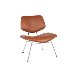 VL135 Cosy fuldpolstret loungestol, Ultra 41574/krom, VERMUND