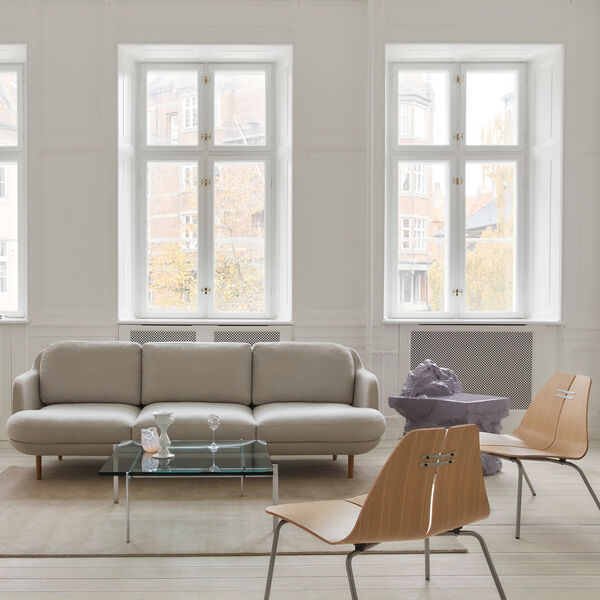 PK23™ loungestol, lakeret eg/stål, Fritz Hansen