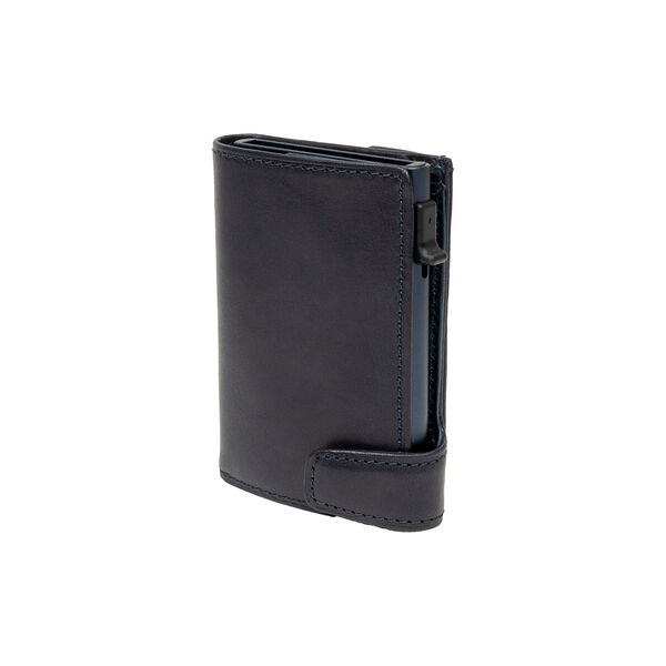 Cardholder, blue, Tony Perotti
