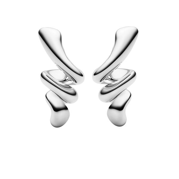 Coil Earrings Small, sølv Coil Earrings Small, sølv, Maria Black