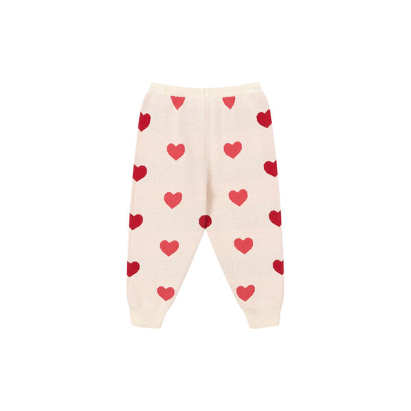 Lapis Knit Pants, coeur coloré duo pink, Konges Sløjd