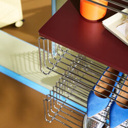 Panton Wire Single topplade, 07 black red Panton Wire Single topplade, 07 black red, Montana Furniture