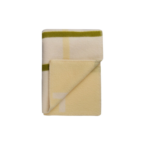 KNUT Throw, lime, R&oslash;ros Tweed