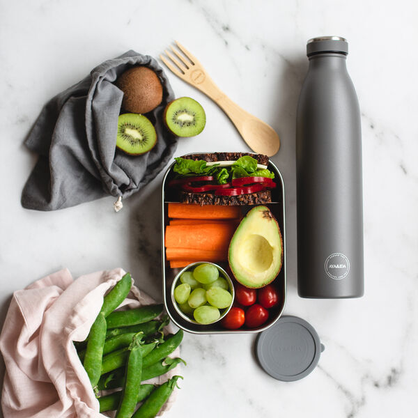 Lunch Box, dark grey, AYA&IDA