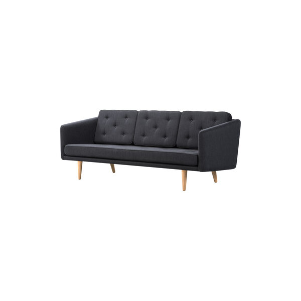 FF2003 No. 1 Sofa 3P 206 cm, mood 2104/eg olie, Fredericia Furniture