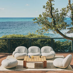 Atmosfera Coffee Table, teak, GUBI