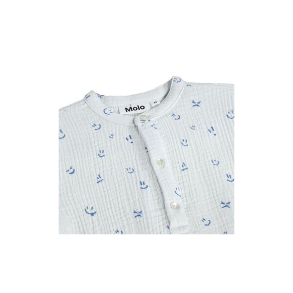 Enozo Shirt, blue vibes, Molo