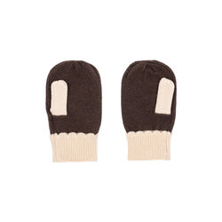 Collette Mittens, chocolate brown, Konges Sl&oslash;jd