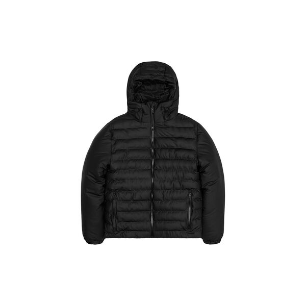 Trekker Hooded Jacket, black Trekker Hooded Jacket, black, Rains