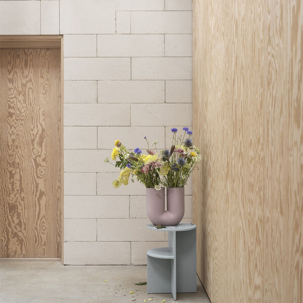 Kink Vase, dusty lilac, Muuto