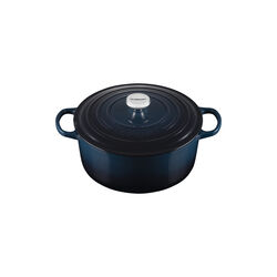 Signature rund gryde &Oslash; 28 cm, nuit, Le Creuset