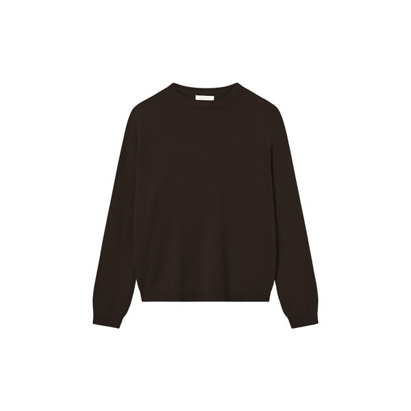 Charlie strik, bark melange, Studio Feder