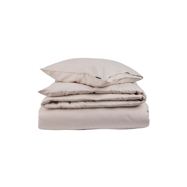 Lyocell Flannel Bed Set, beige/white, Lexington