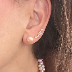 Ditte Øreringe, peach, Nuni Copenhagen