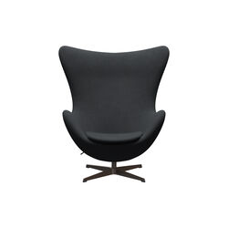 &AElig;gget&trade; 3316 loungestol, Christianshavn 1173 grey/brown bronze, Fritz Hansen