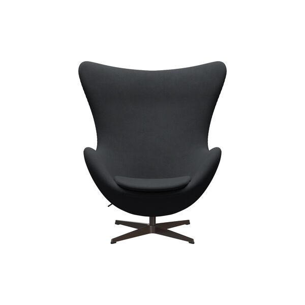 &AElig;gget&trade; 3316 loungestol, Christianshavn 1173 grey/brown bronze, Fritz Hansen
