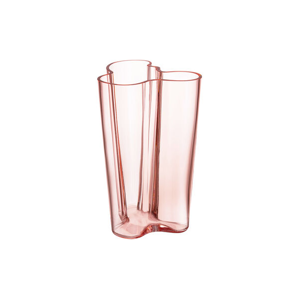 Alvar Aalto vase 25 cm, salmon pink, Iittala