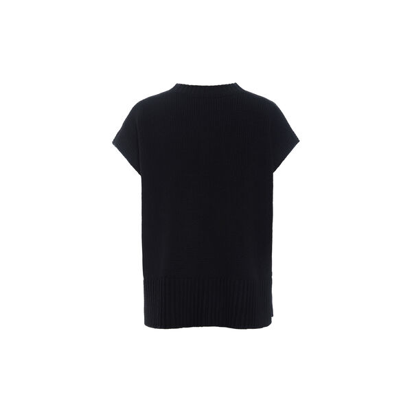 Nitto &aelig;rmel&oslash;s bluse, black, BITTE KAI RAND