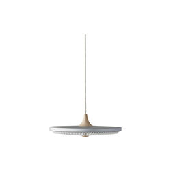 Soleil pendel med standardsk&aelig;rm, silver cloud/eg, LE KLINT