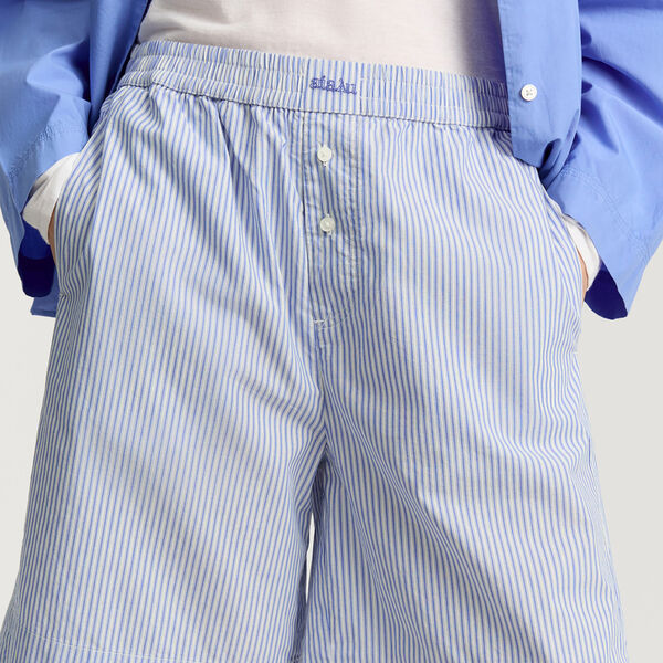 Casual Shorts Long Petite, mix air blue, Aiayu