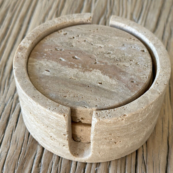 Bordskånere 4 stk., sand Bordskånere 4 stk., sand, HOEME Copenhagen