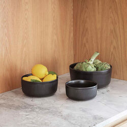 Legio Nova skål 2,1 L, black, Eva Trio