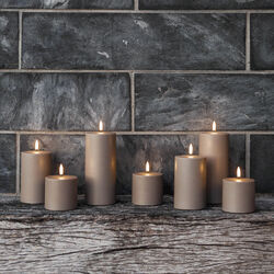 LED udendørs bloklys 15 cm, sandstone, Uyuni Lighting