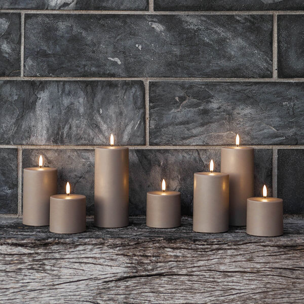 LED udendørs bloklys 15 cm, sandstone, Uyuni Lighting