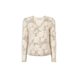 7823RDEdda reversable blouse, off white, RUE de FEMME
