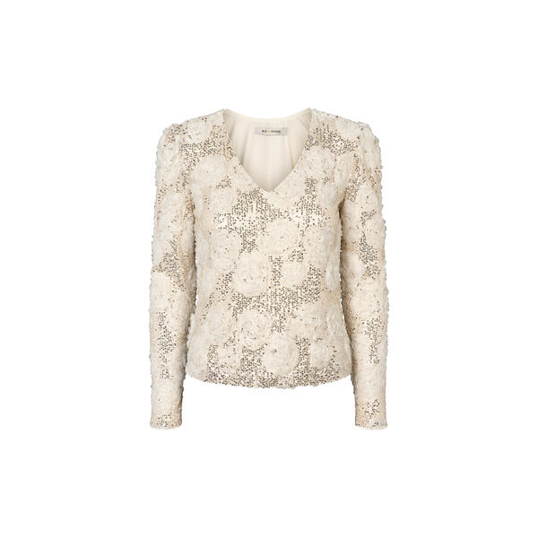 7823RDEdda reversable blouse, off white, RUE de FEMME