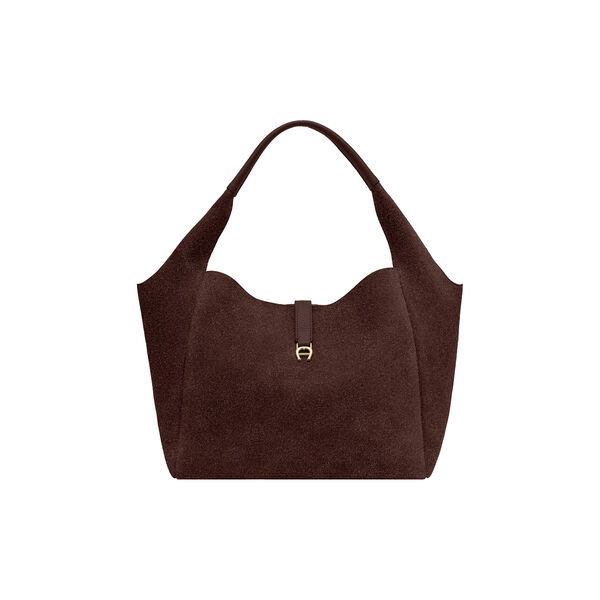 Zaira Hobo Bag  | Medium | Soil Brown | Skuldertaske, Aigner