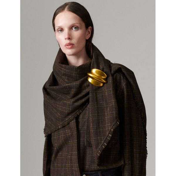 DAYZia Flanello, brown check, DAY Birger &eacute;t Mikkelsen