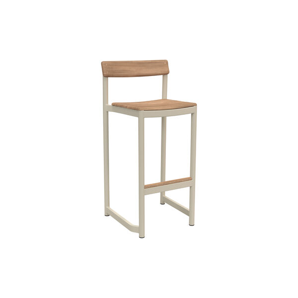Pelagus barstol, light ivory Pelagus barstol, light ivory, Fritz Hansen