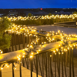 Top-Line Energy LED cluster lysk&aelig;de supplements&aelig;t 300 lys, Sirius Home