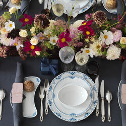 Prinsesse halvmåneformet asiet 22,5 cm, Royal Copenhagen