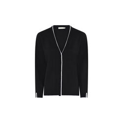 Basic Viscose Knit with Edge, black, Micha