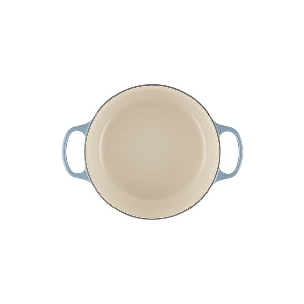 Signature rund st&oslash;bejernsgryde &Oslash; 26 cm, chambray, Le Creuset