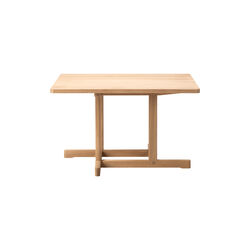 BM80 Mogensen Coffee Table 90x90 cm, lysolieret eg, Fredericia Furniture
