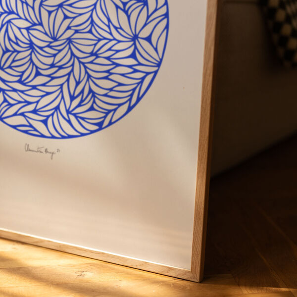 Papercut 05, blue, Peléton