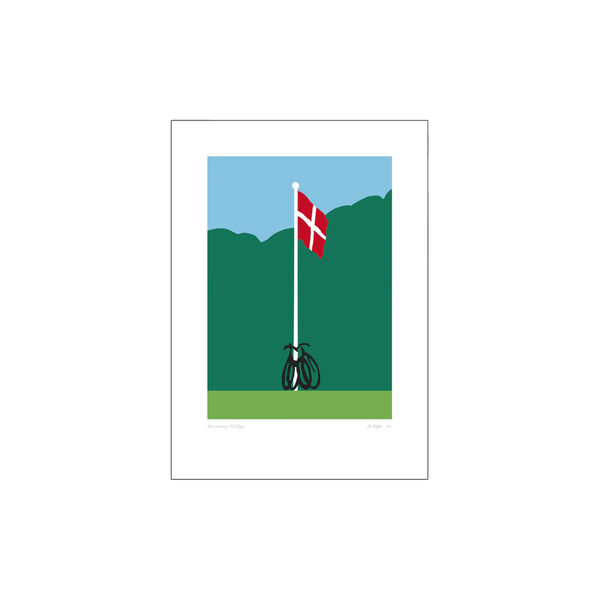 Dannebrog TIl Tops Dannebrog TIl Tops, Poster & Frame
