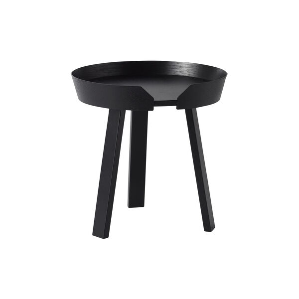 Around Coffee Table, black, Muuto