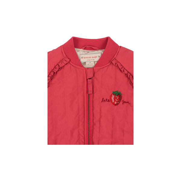 Juno Sparkle Bomber Jacket, raspberry wine, Konges Sløjd