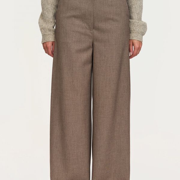 SRAubree Pant, silver mink melange, Soft Rebels
