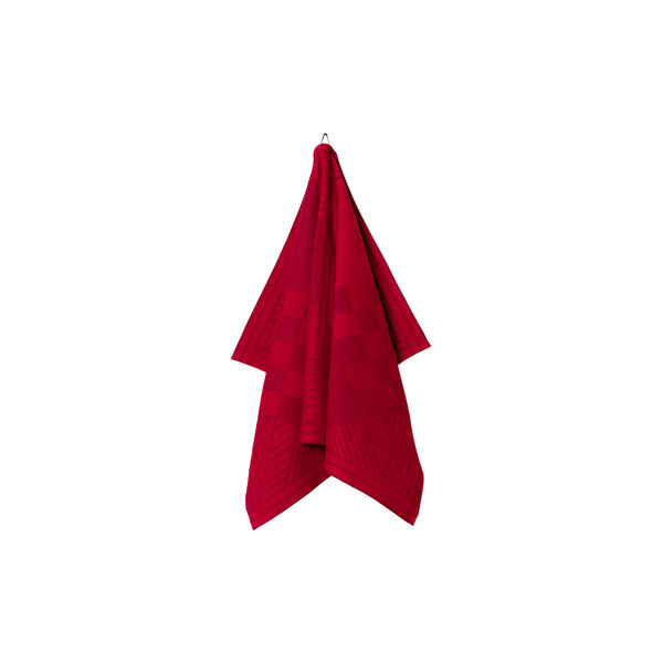 CHRISTMAS viskestykke, deep red CHRISTMAS viskestykke, deep red, Georg Jensen Damask