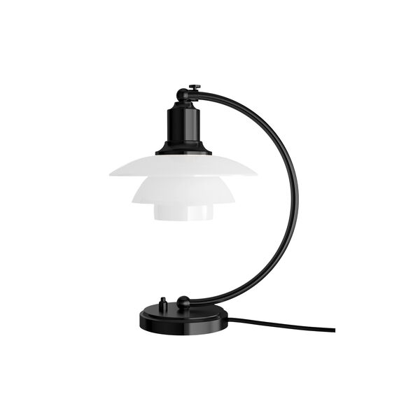 PH 2/2 Luna bordlampe Special Edition, matt black/opal, Louis Poulsen